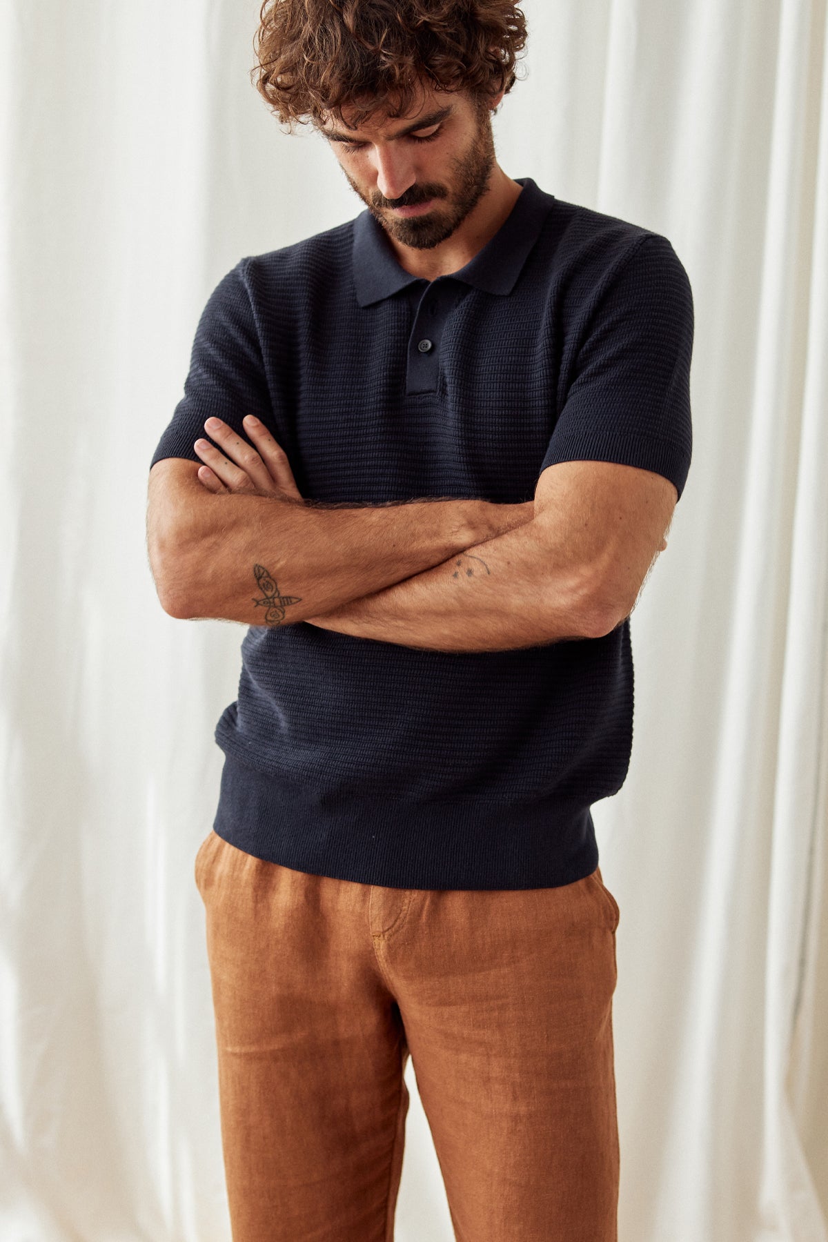 TWOTHIRDS knitted polo shirt