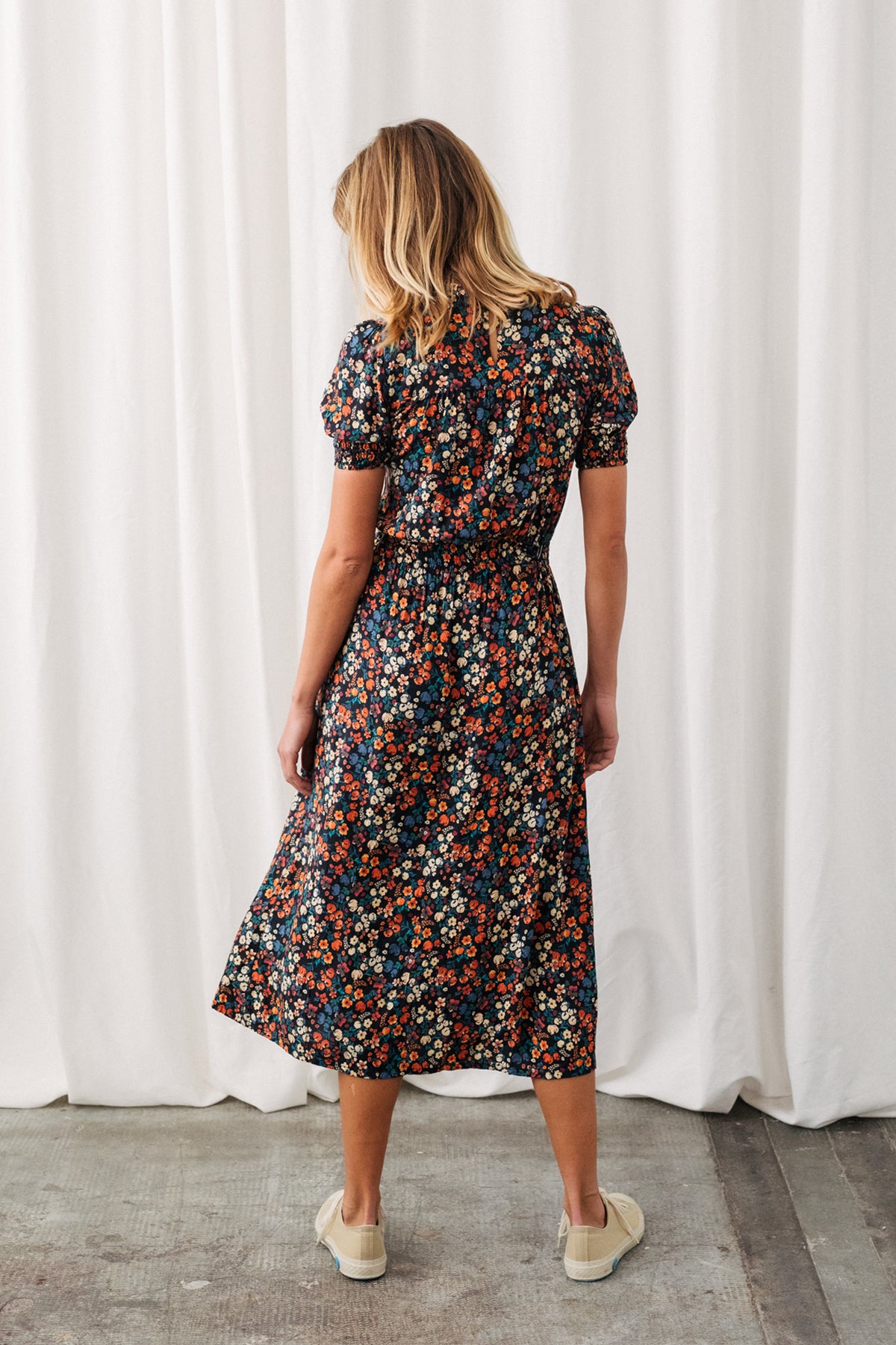 sustainable vintage maxi dress