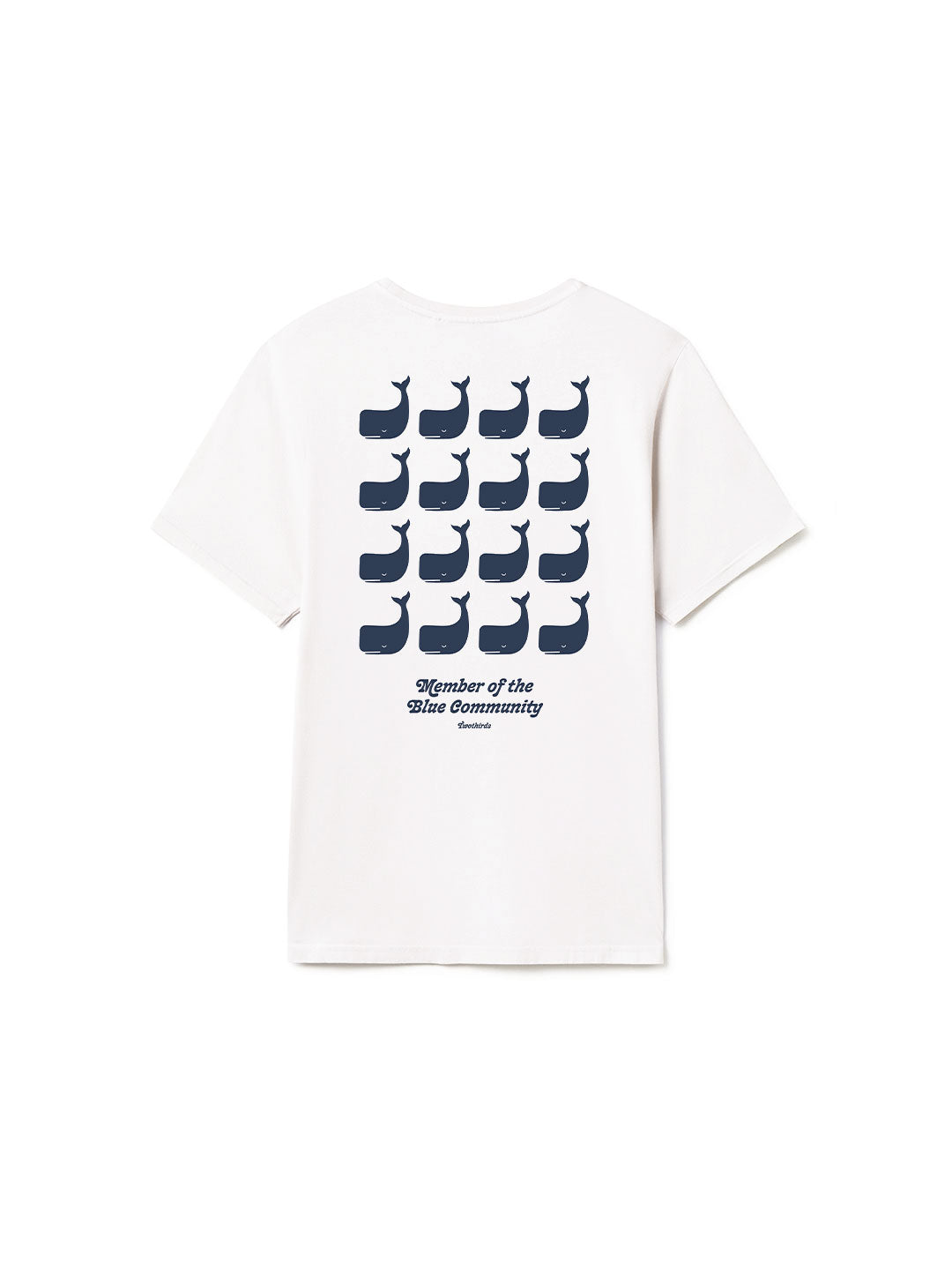 The Blue Community Tee - Ecru