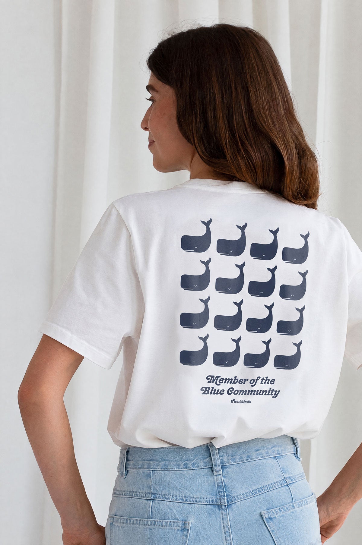 The Blue Community Tee Women - Ecru