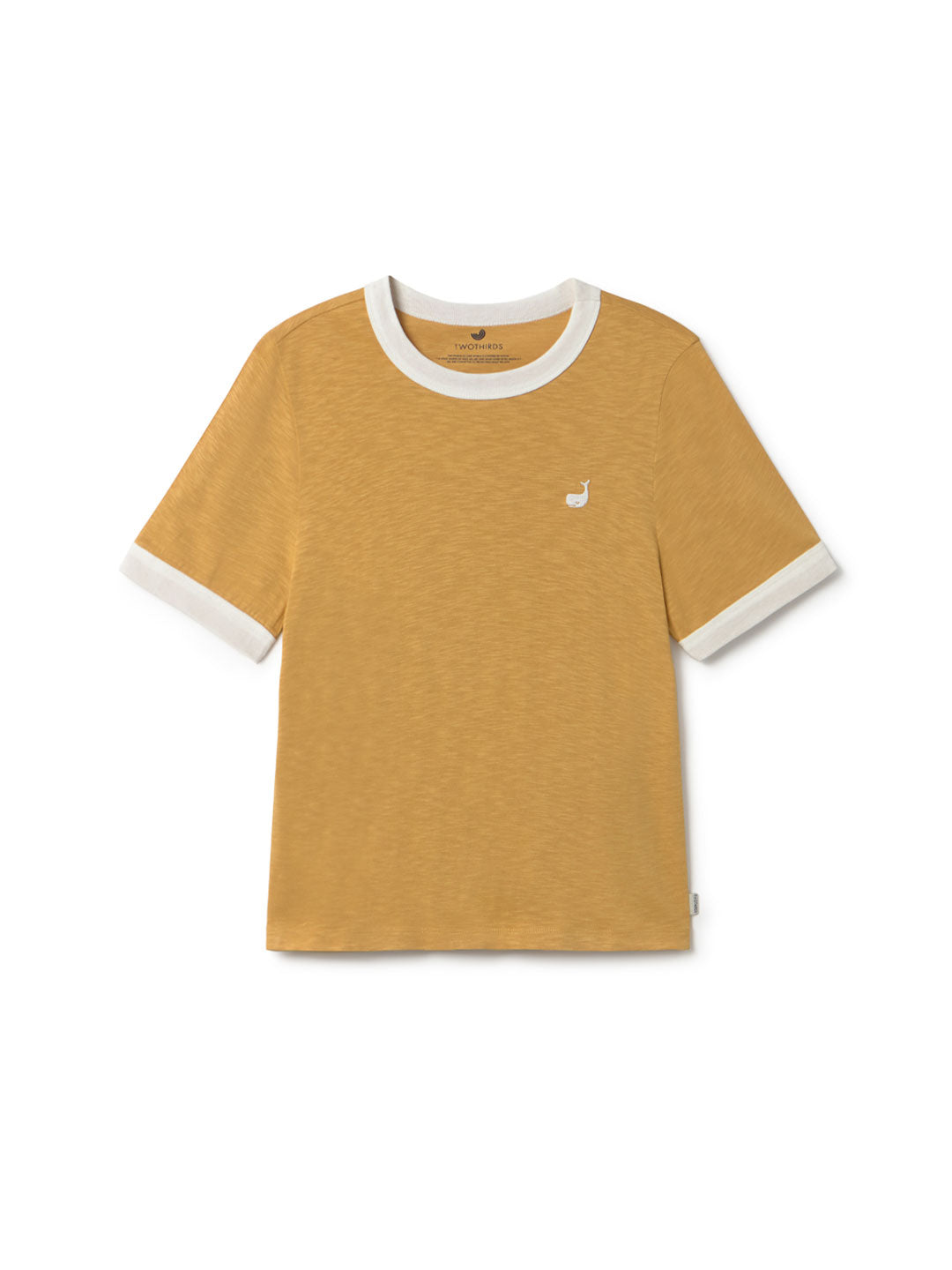 Mustard organic cotton tee