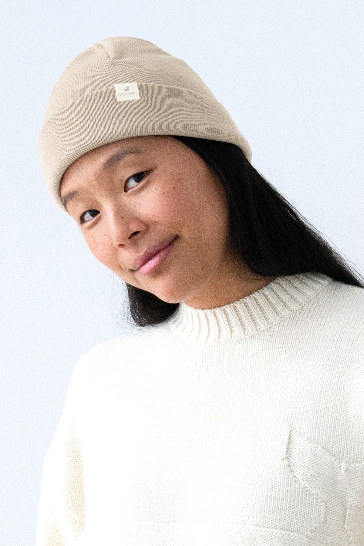 Merino Beanie - Beige