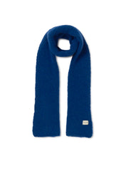 Plain Colour Scarf - Blue - Blue / U