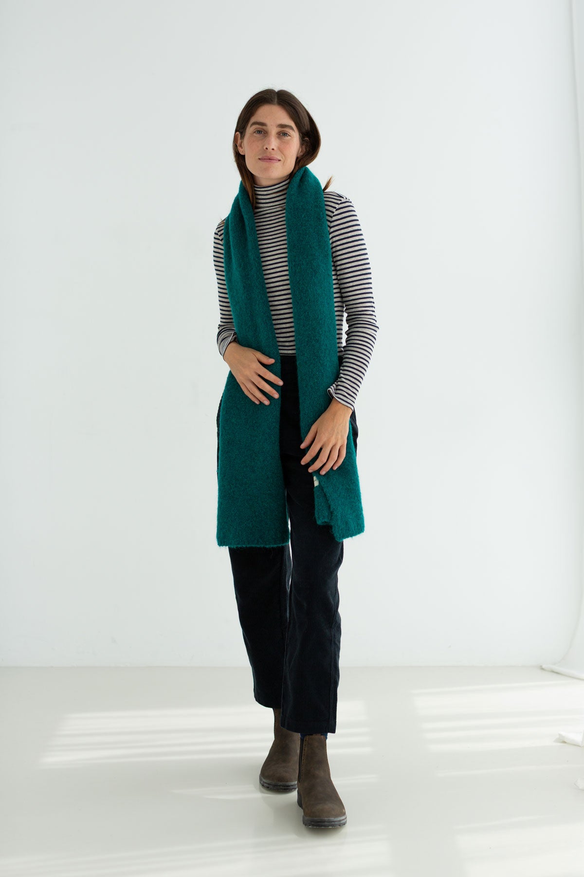 Plain Colour Scarf - Ocean