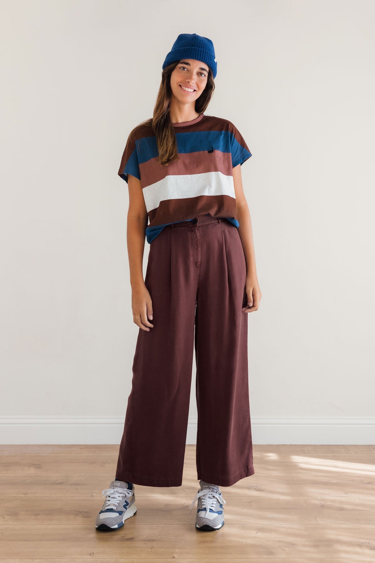 Striped multicolor sustainable shirt