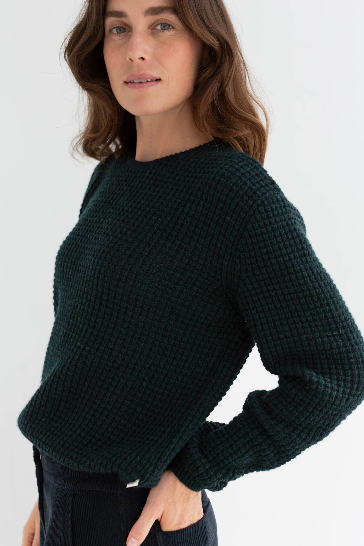 Teresa Wool - Dark Green