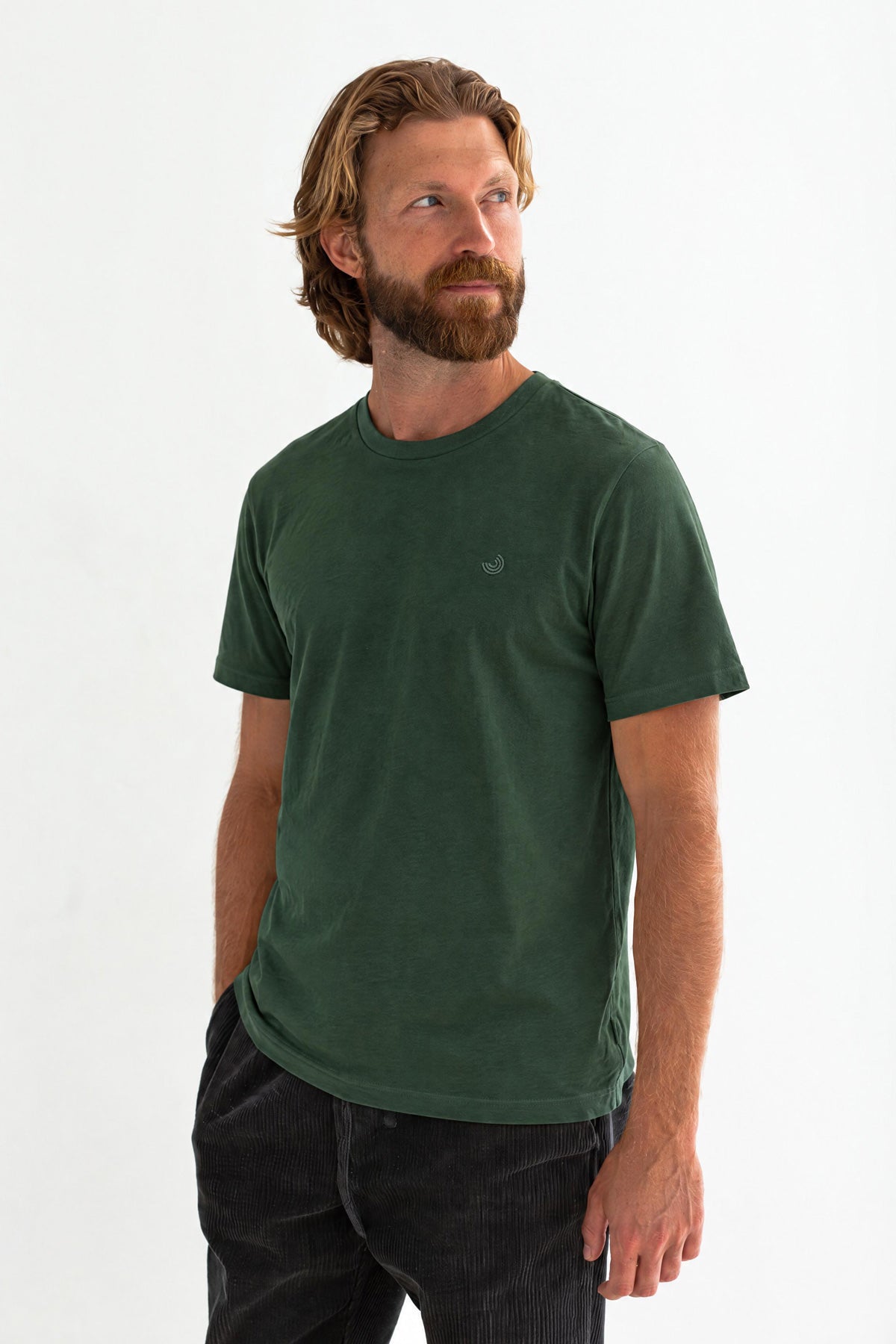 The Organic Cotton Tee - Black Forest