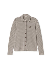 Tokunoshima - Dark Truffle Stripes - Dark Truffle Stripes / Extra Small