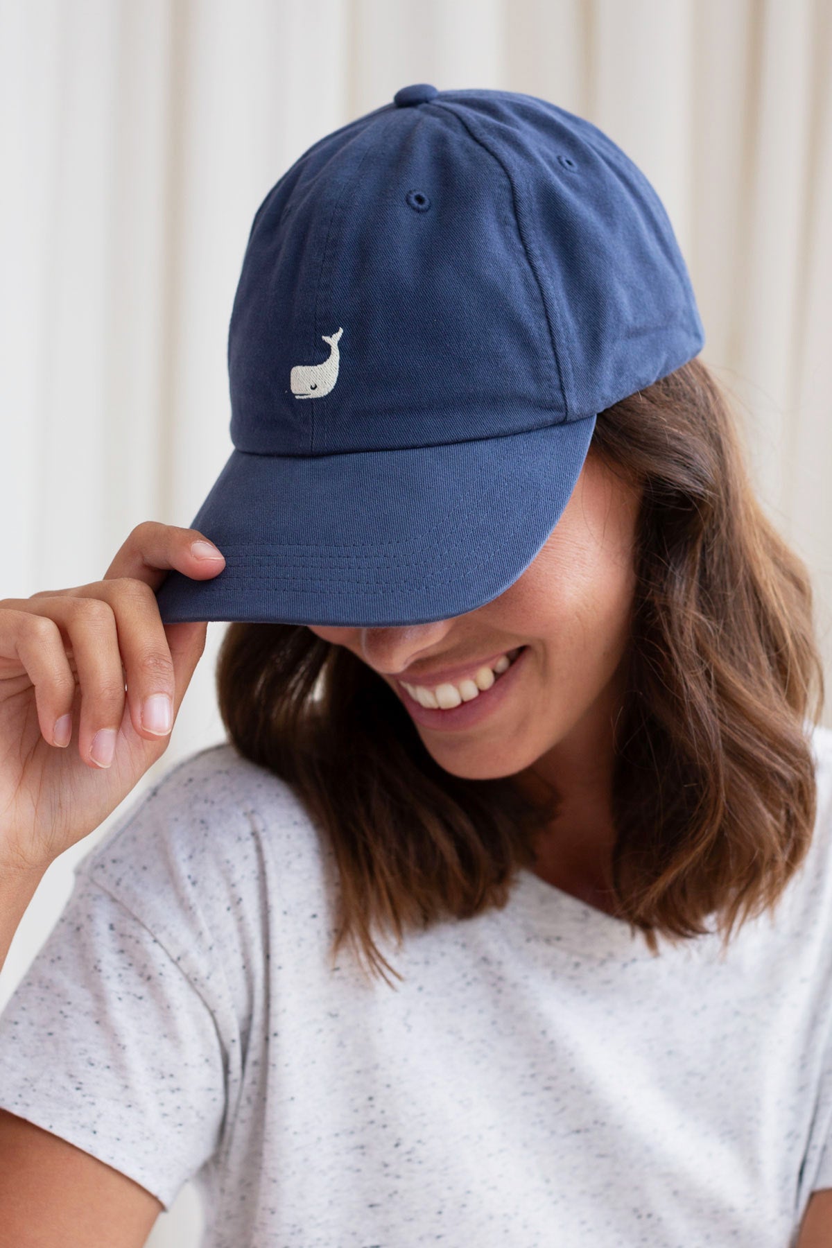 Whale Cap - Vintage Indigo
