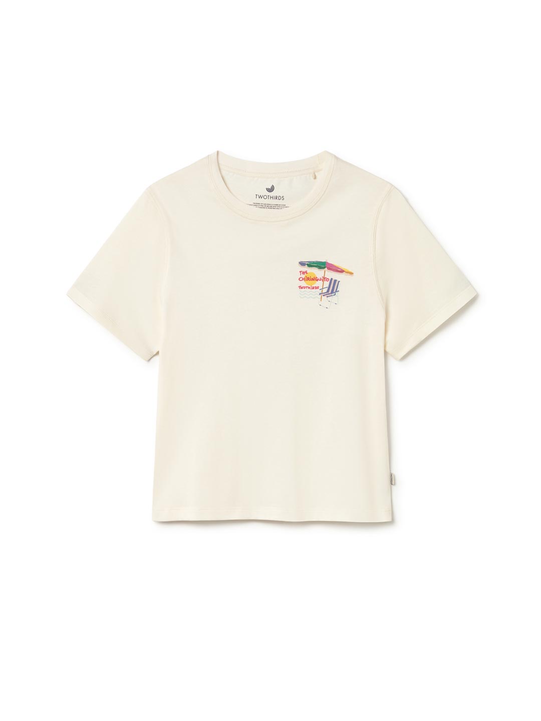 Off white cotton top women front