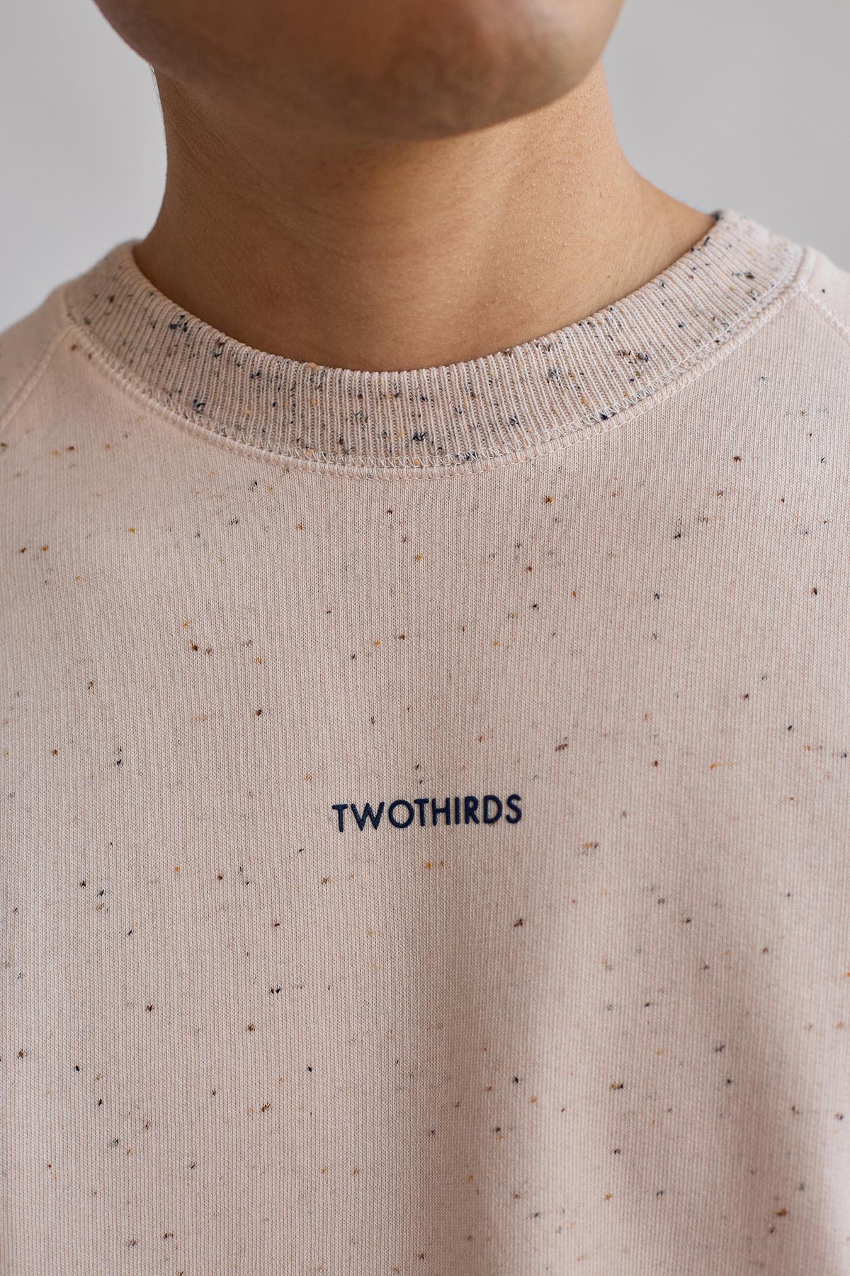 soft fabric sustainable pink sweater
