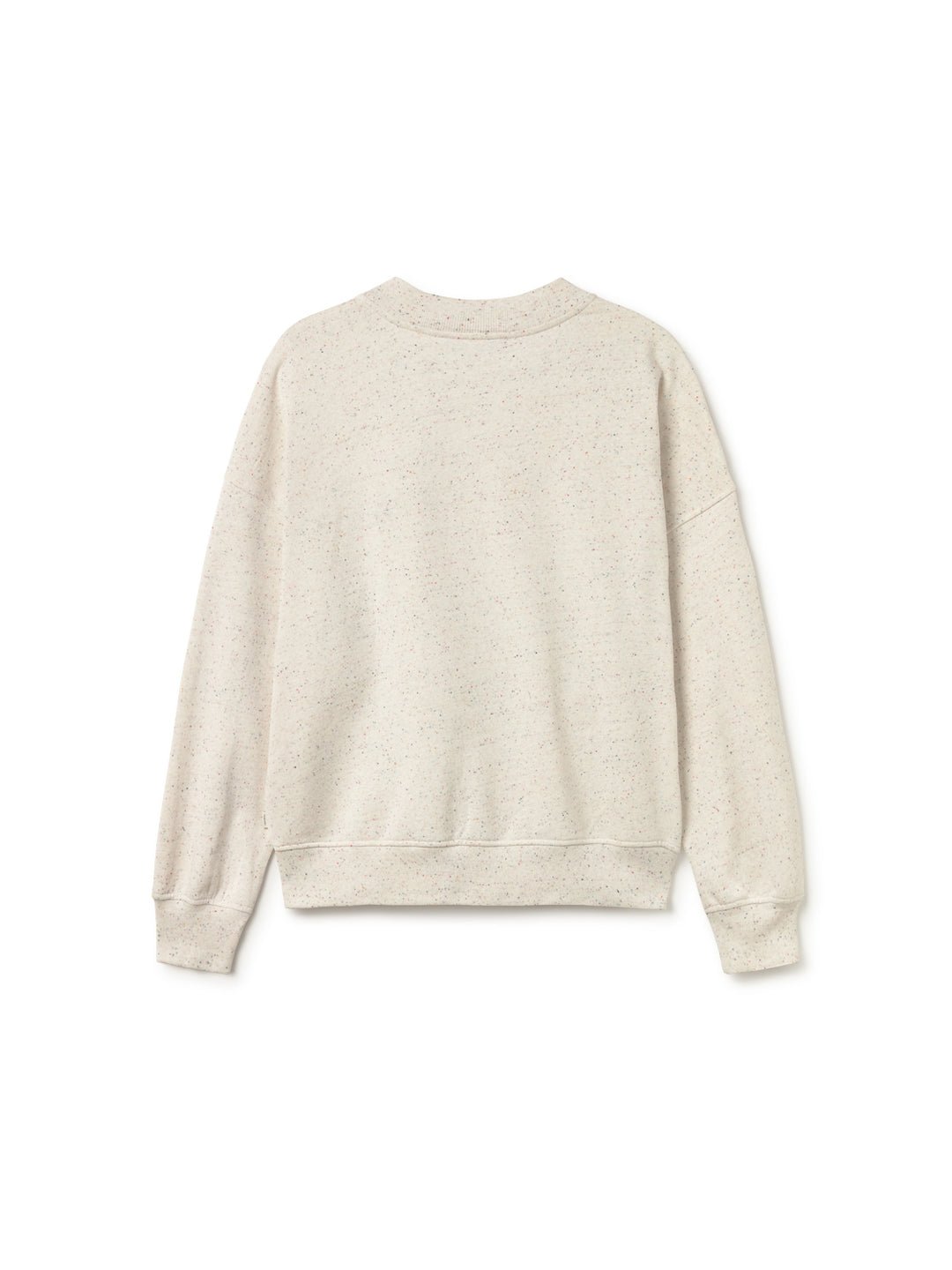 Vegan recycled cotton fleece top