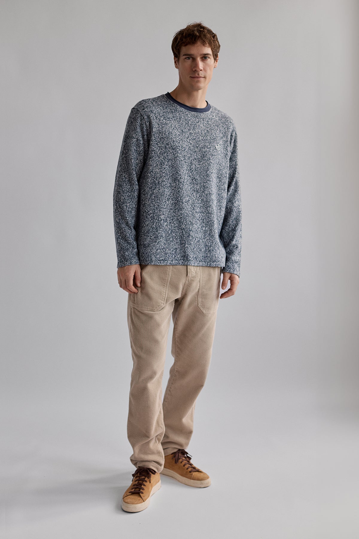 sweatshirt made from soft tricot fabric