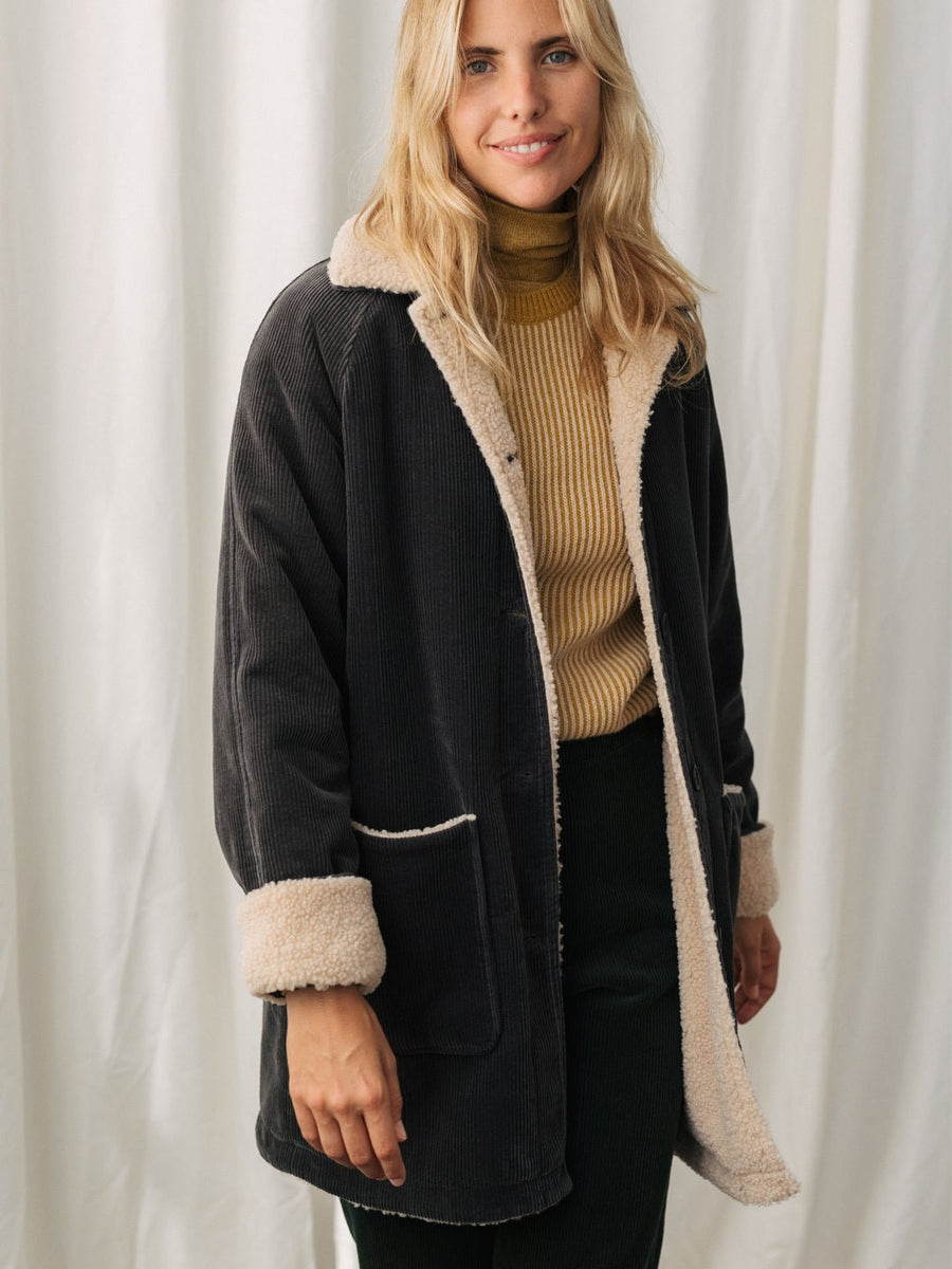 Jackets Women - Drawaka - Dark Sand | Fair Fashion by TWOTHIRDS