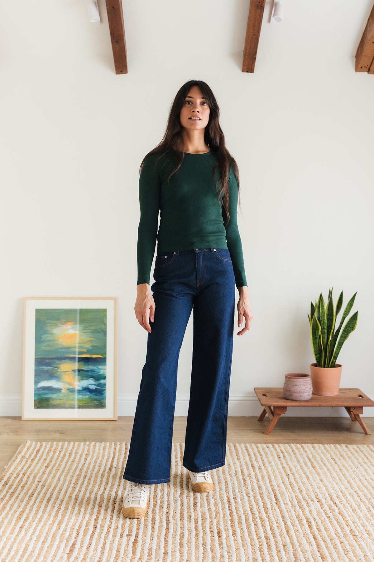 Soft organic cotton women’s shirt