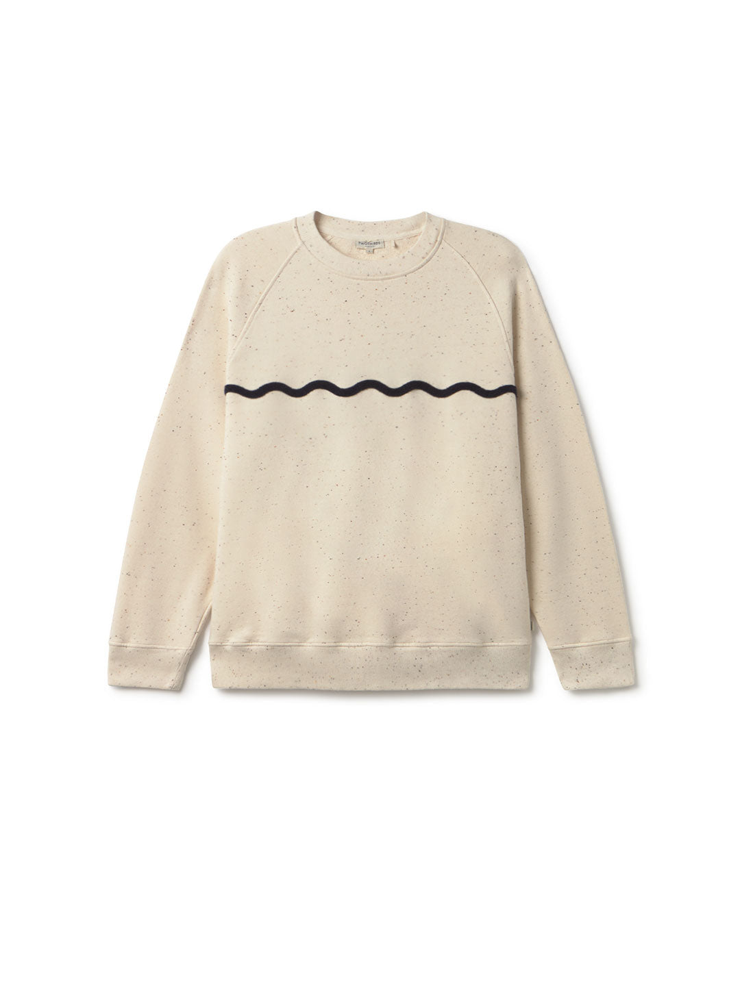 Ecru sweatshirt men front