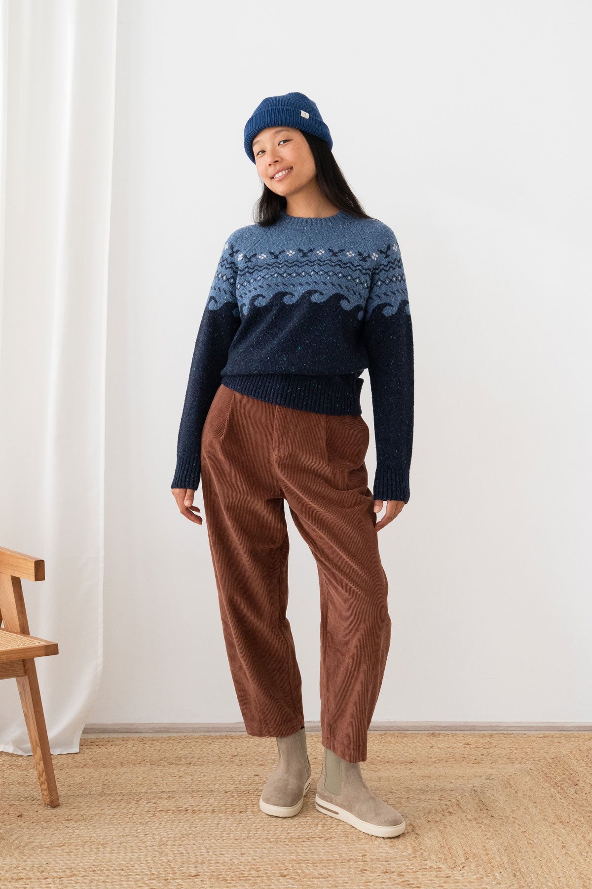 Gaios - Blue Jacquard