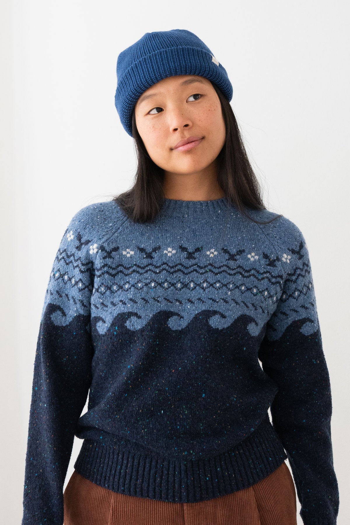 Gaios - Blue Jacquard