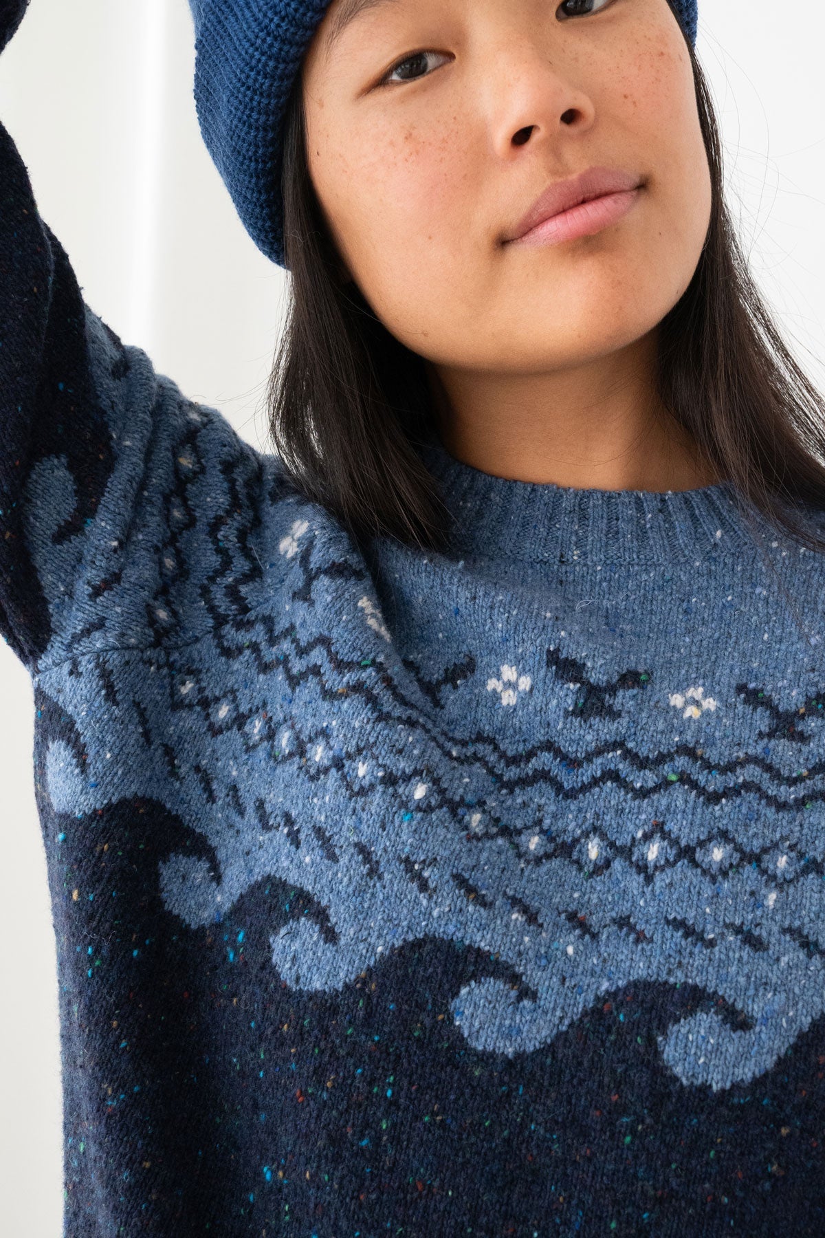 Gaios - Blue Jacquard