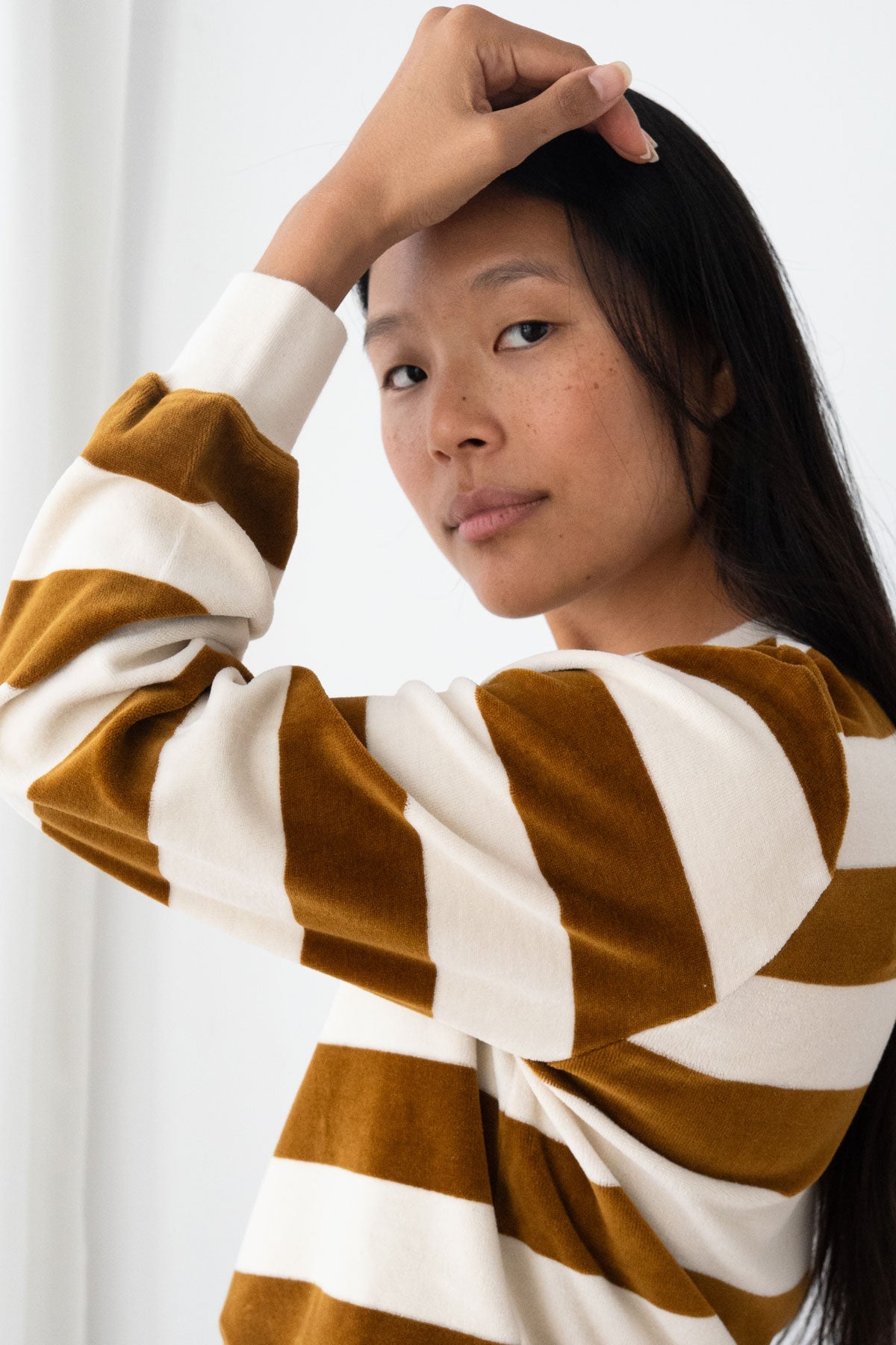 Hawi - Gold Brown Stripes