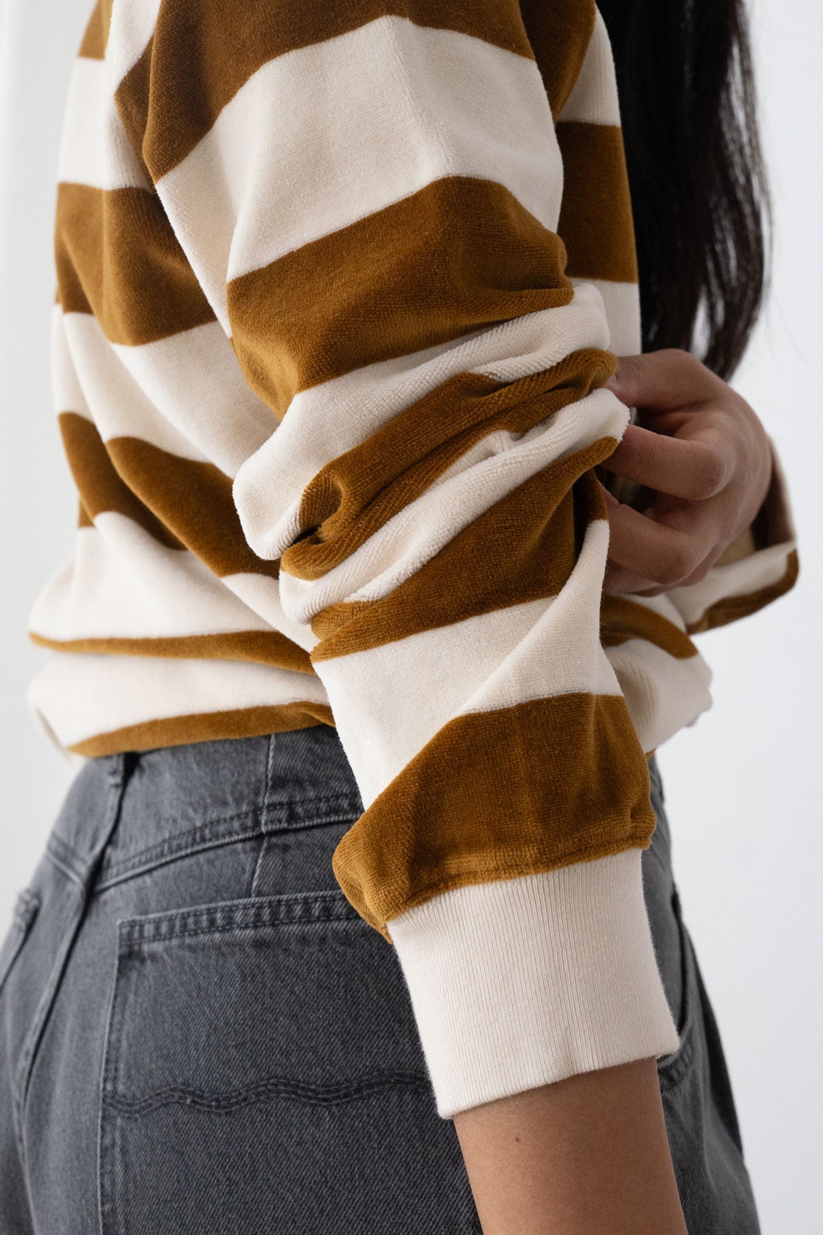 Hawi - Gold Brown Stripes