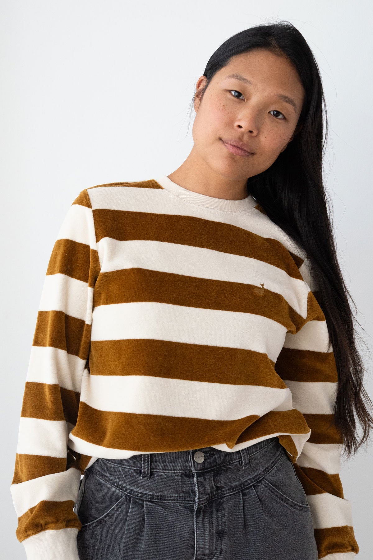 Hawi - Gold Brown Stripes