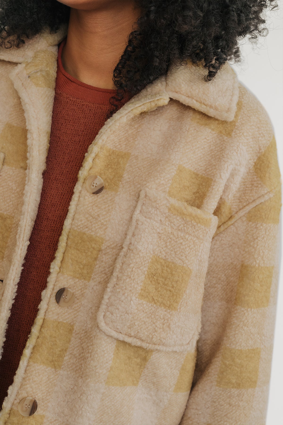 warm vegan outerwear with soft lining