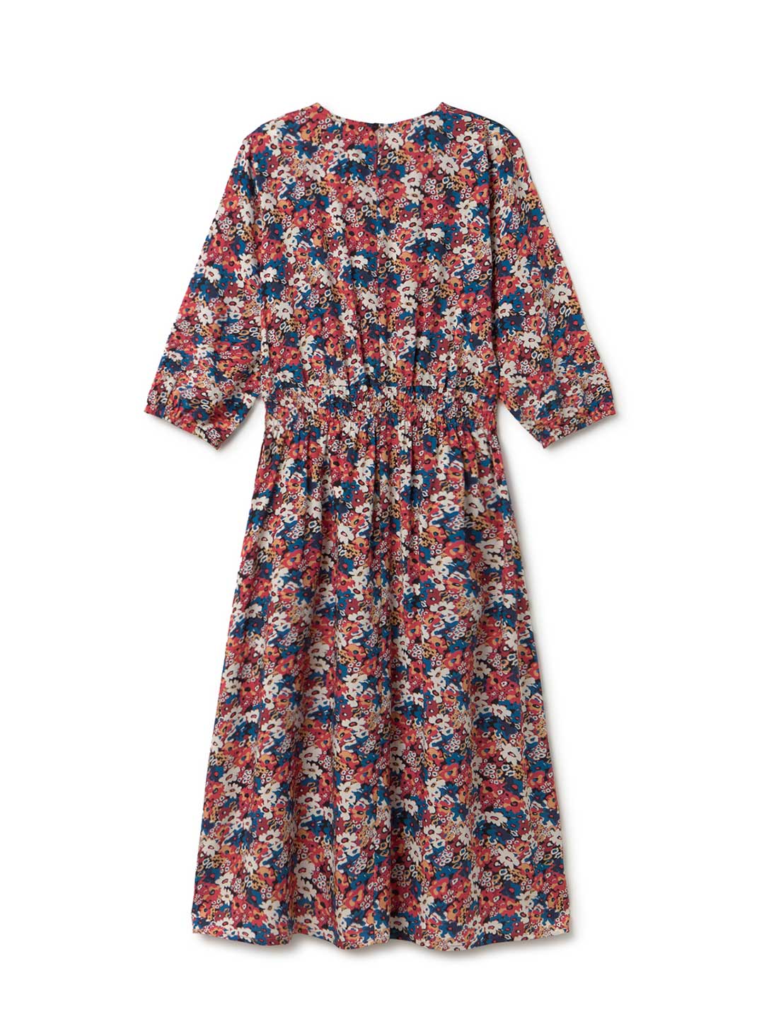 Colorful eco-friendly midi dress