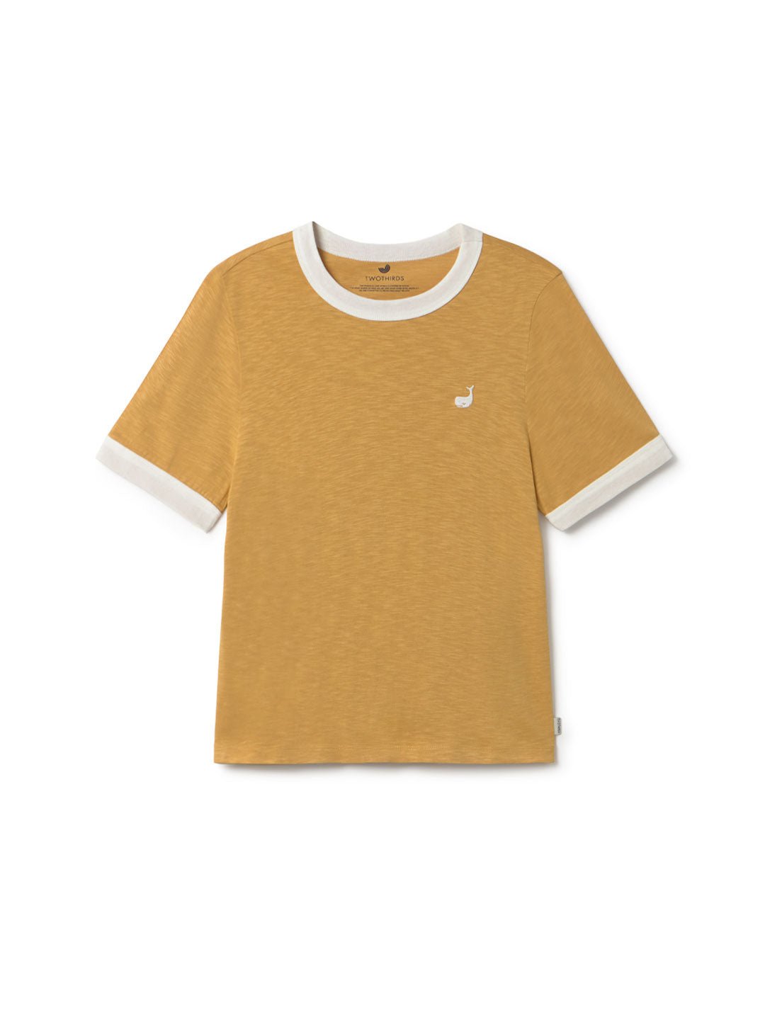 Mustard organic cotton tee