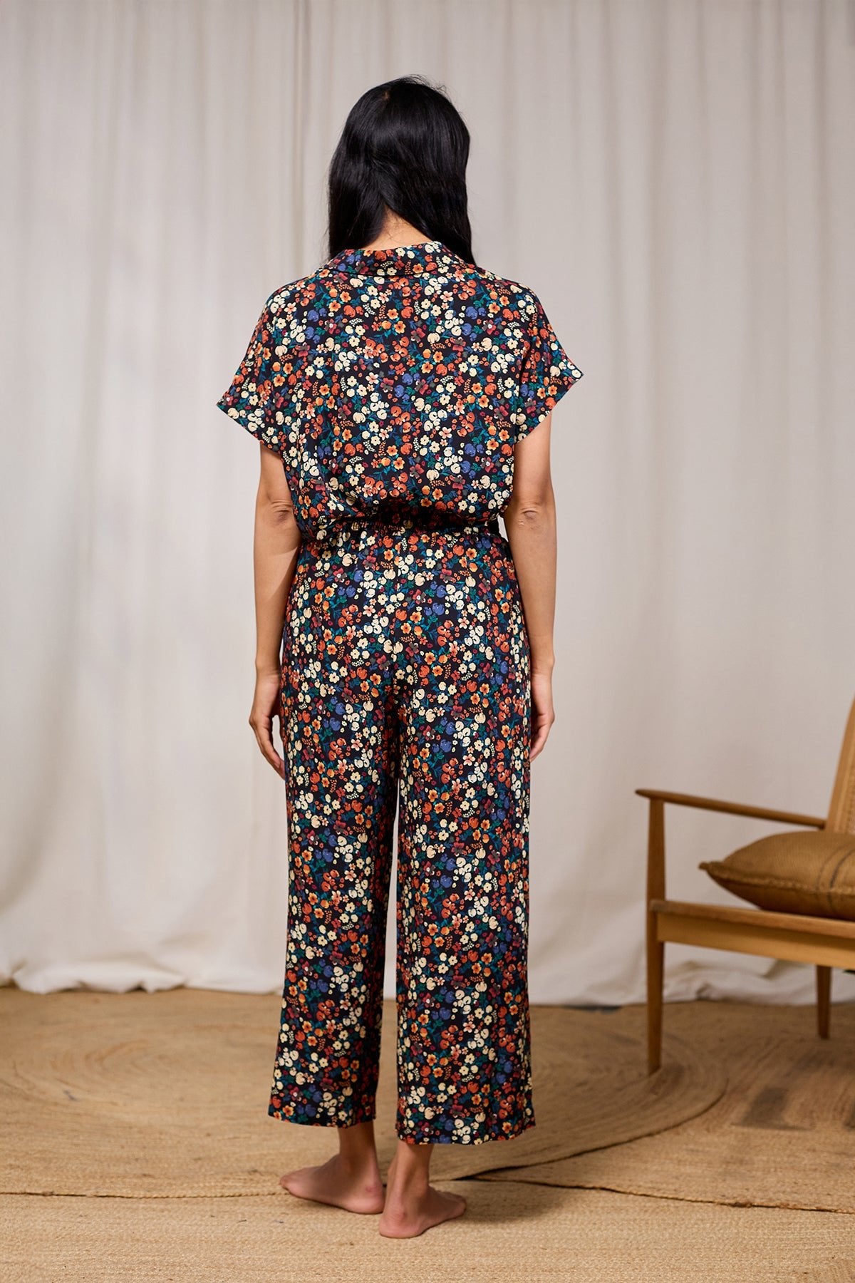 sustainable viscose floral set