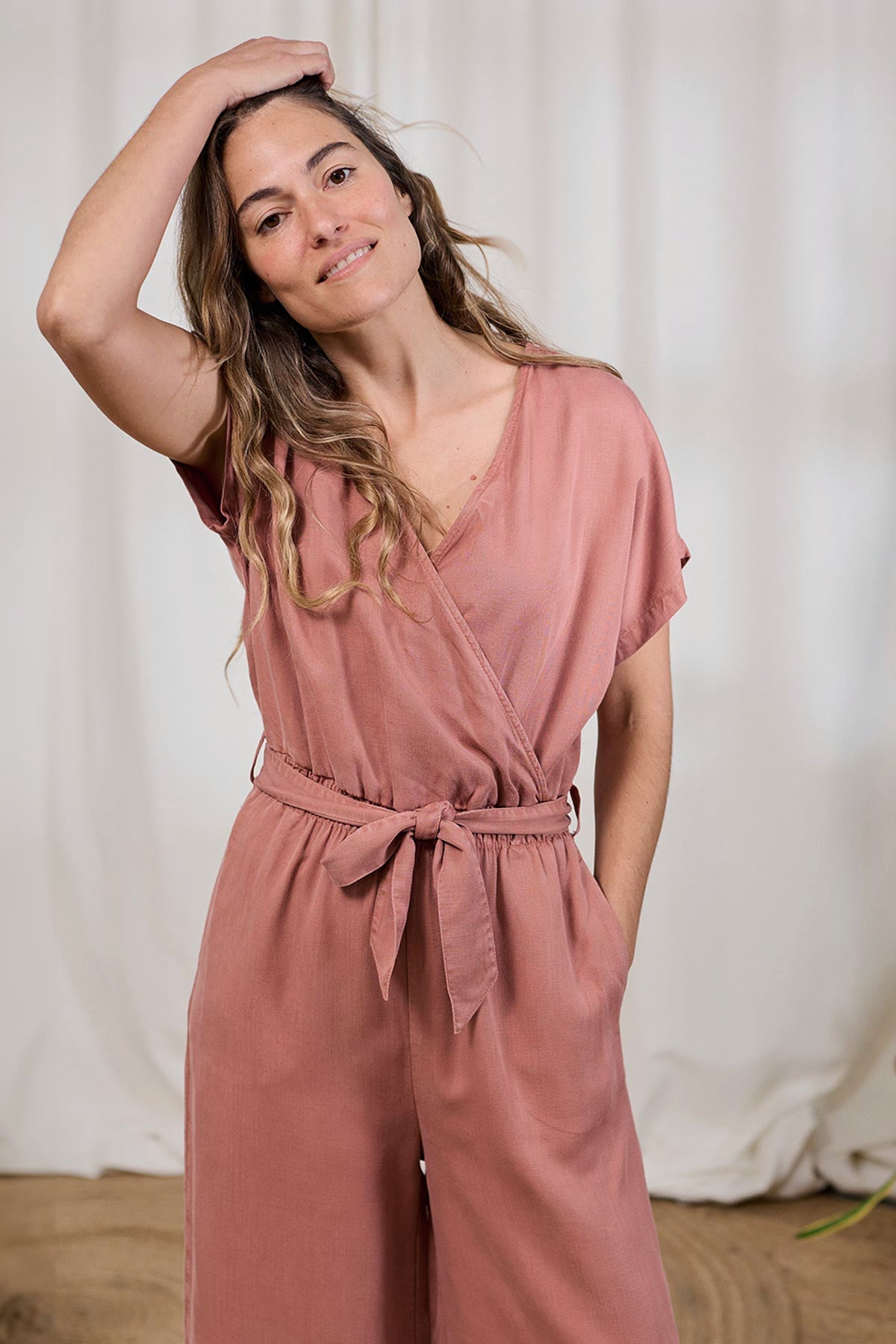 elasticated waist spring/summer jumpsuit