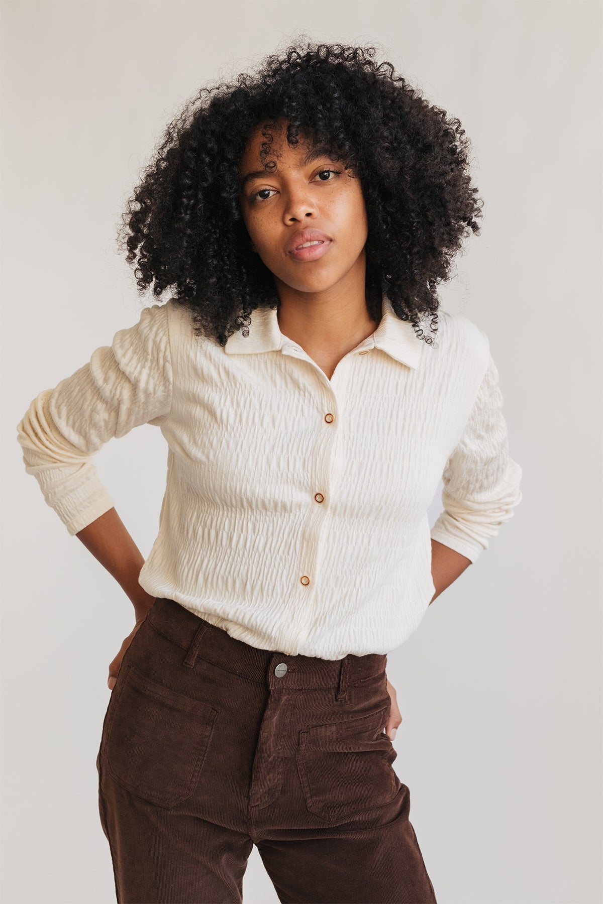 meta-preview, lightweight organic cotton regular fit shirt