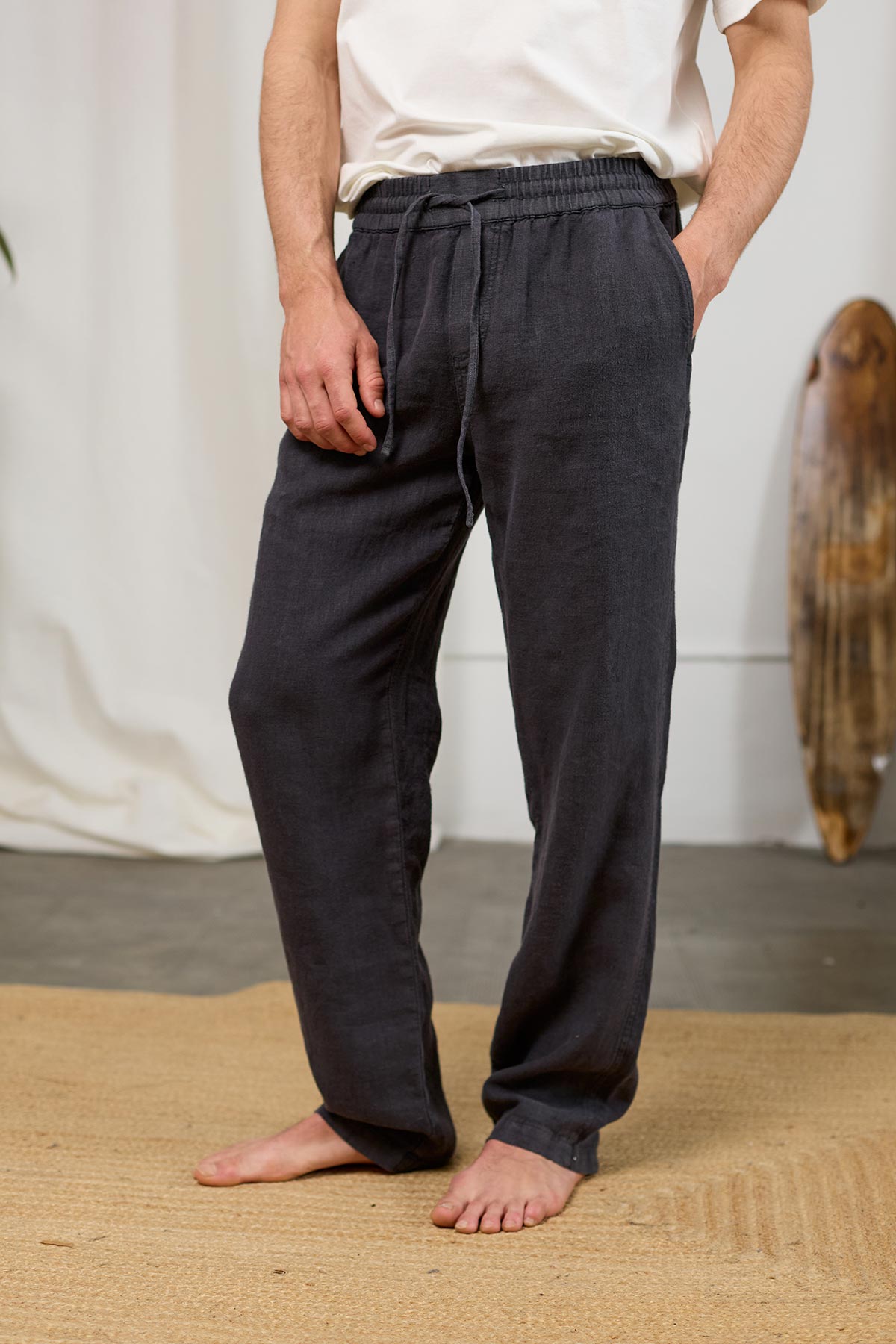 meta-preview, lightweight summer trousers men
