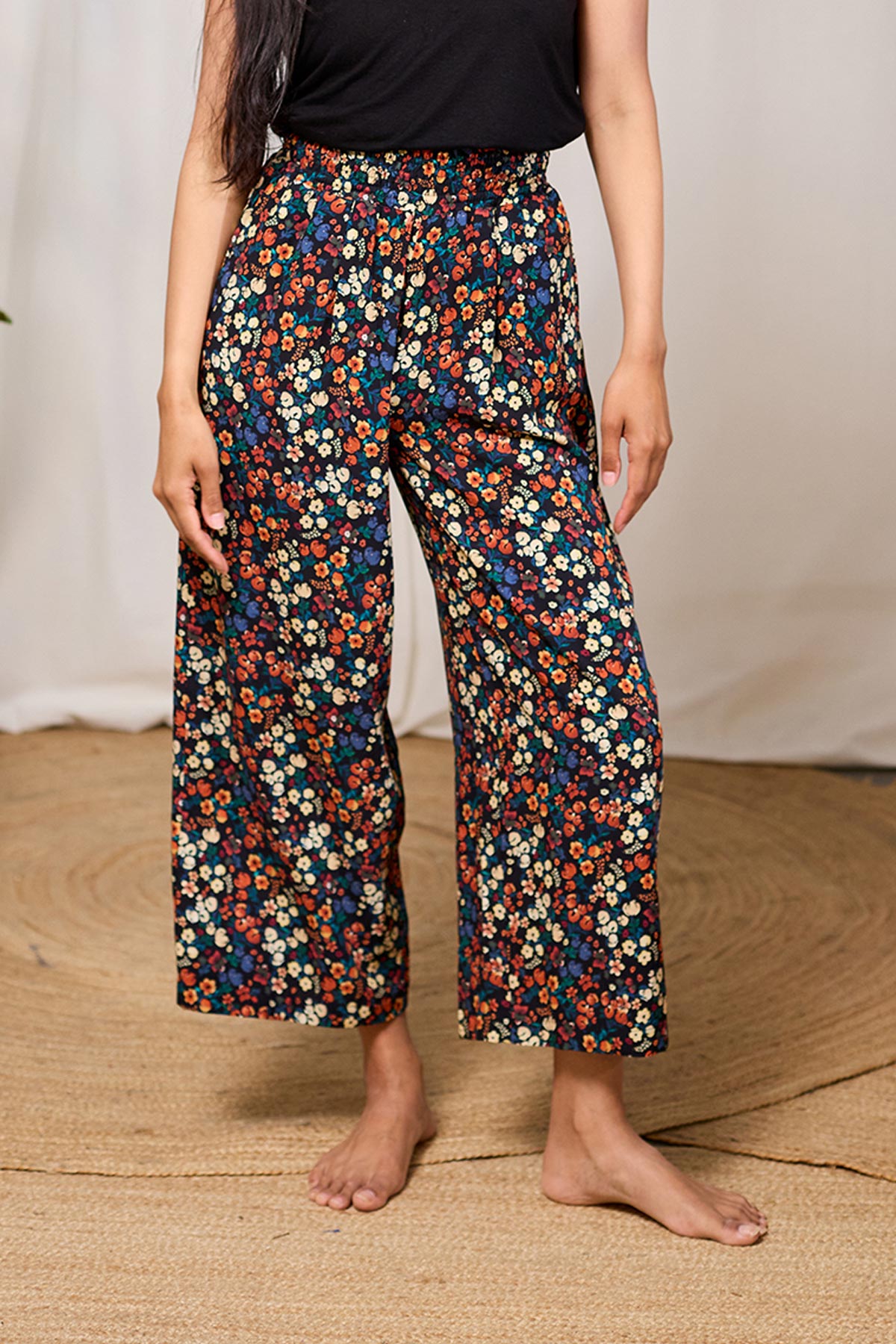 meta-preview, wide-leg sustainable viscose pants
