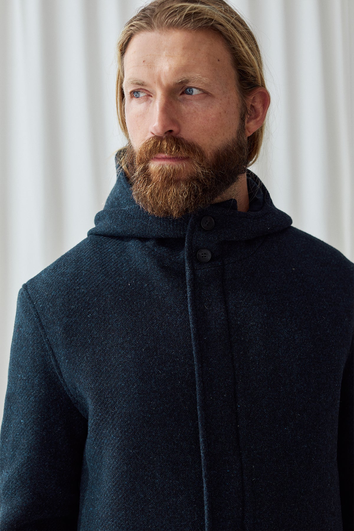 comforting hood winter jacket