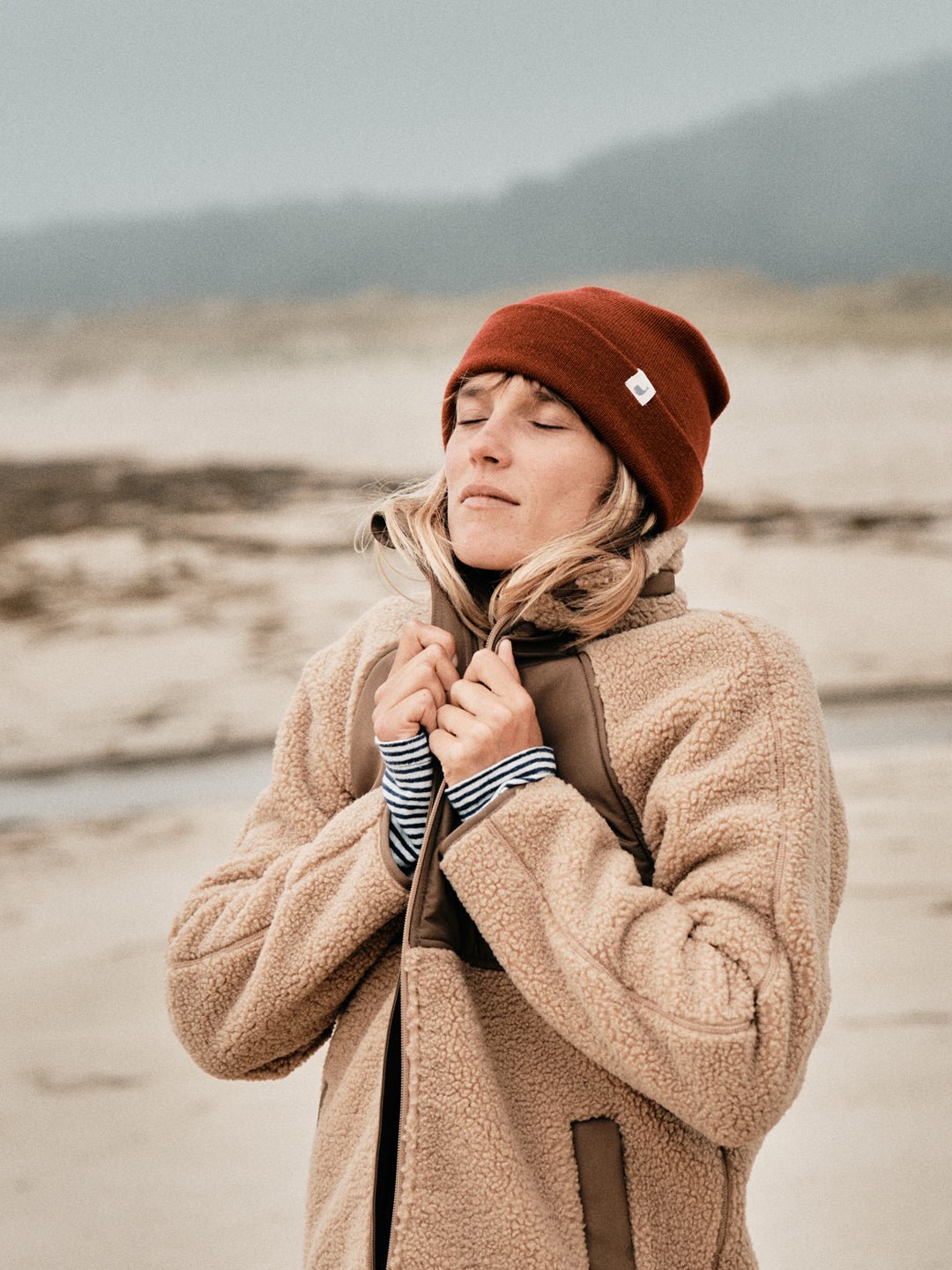 Sustainable mulesing-free wool hat