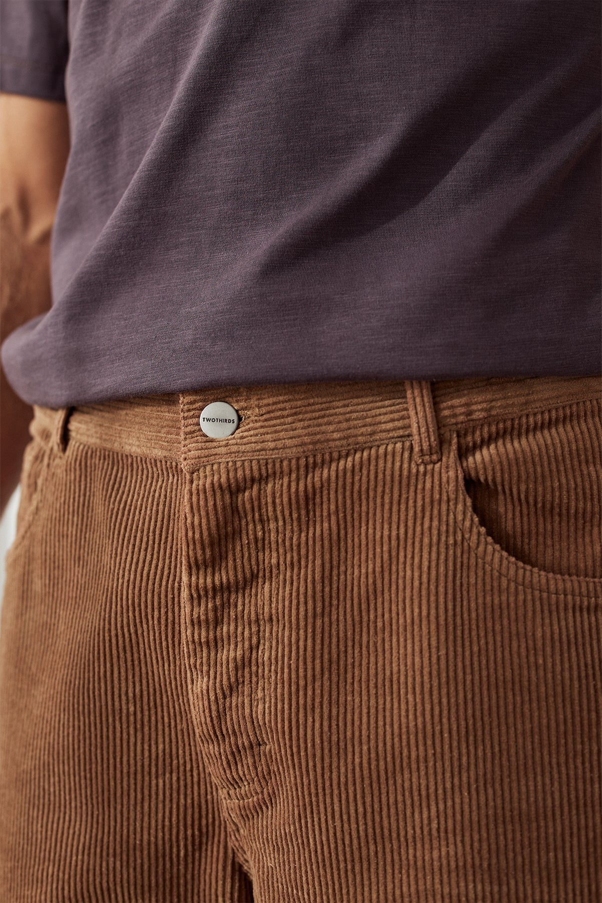 Sustainable corduroy men’s bottoms