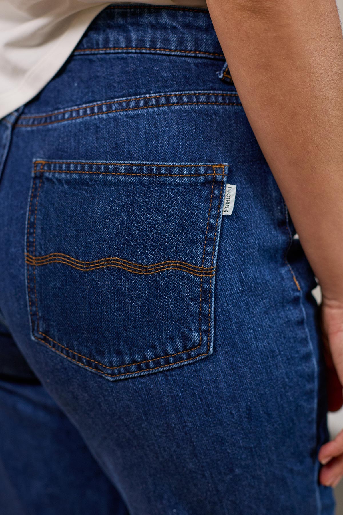 wave-embroidered, eco-friendly, and timeless denim