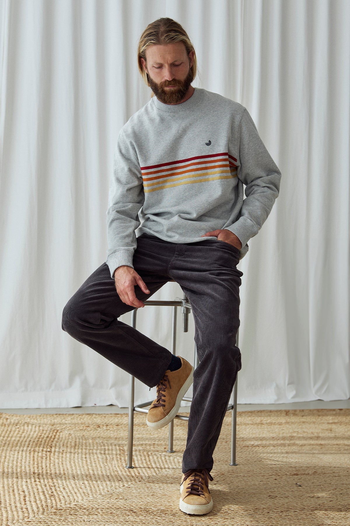 GOTS certified men’s sweatshirt