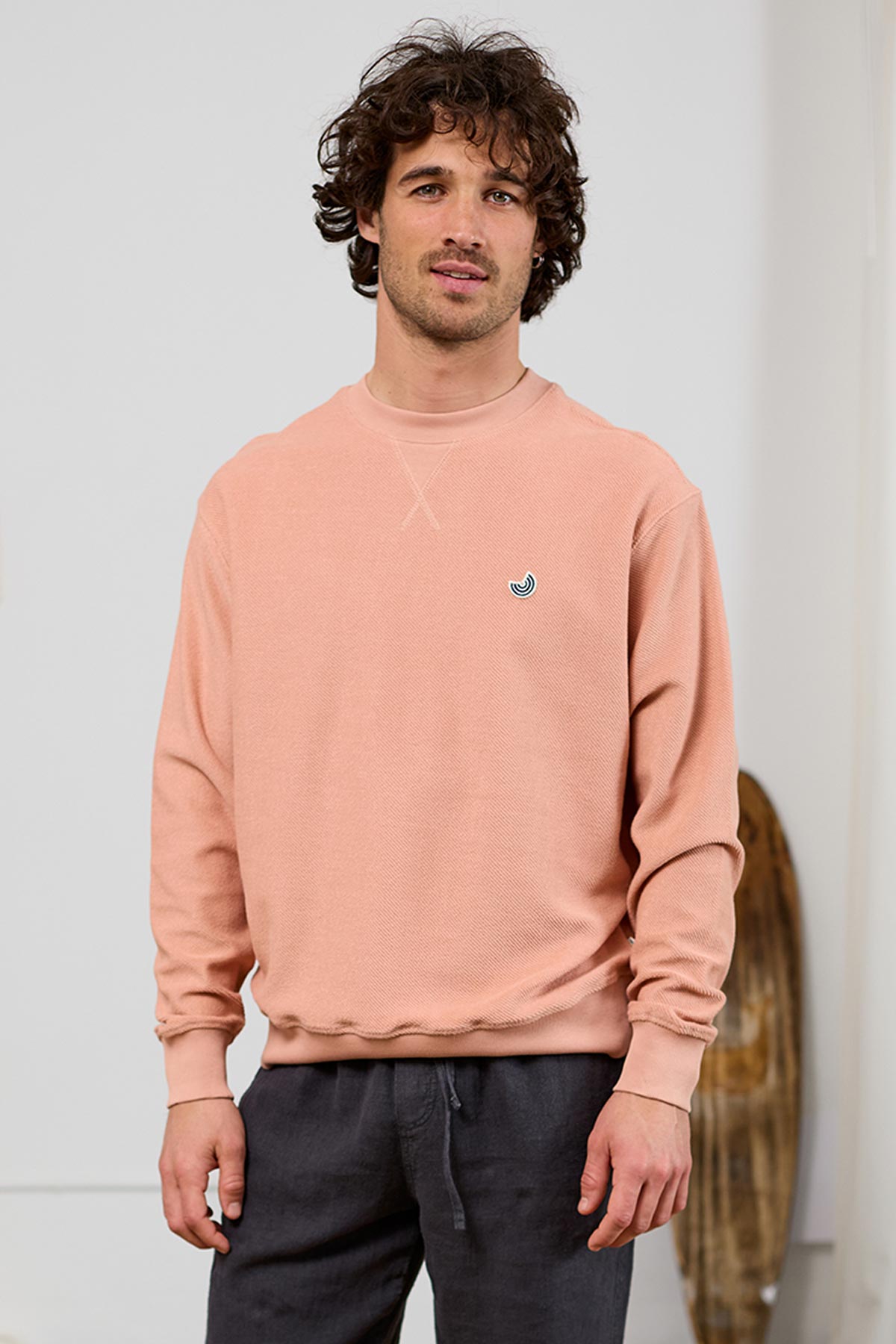 meta-preview, organic cotton crewneck sweatshirt