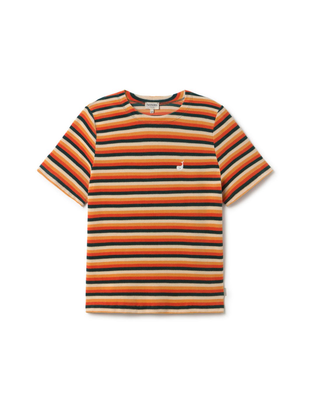 Mixed striped tshirt women front