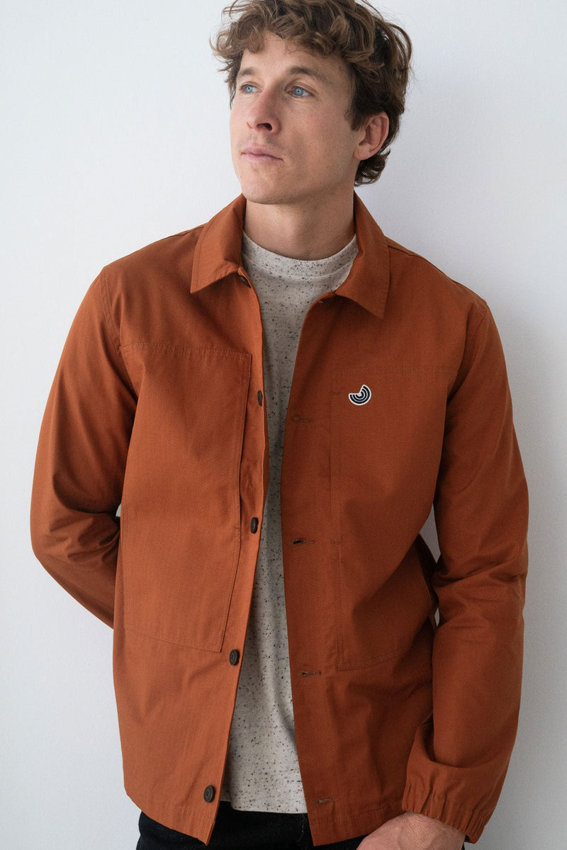 Jackets Men - Pollock - Umber Orange | Fair Fashion by TWOTHIRDS