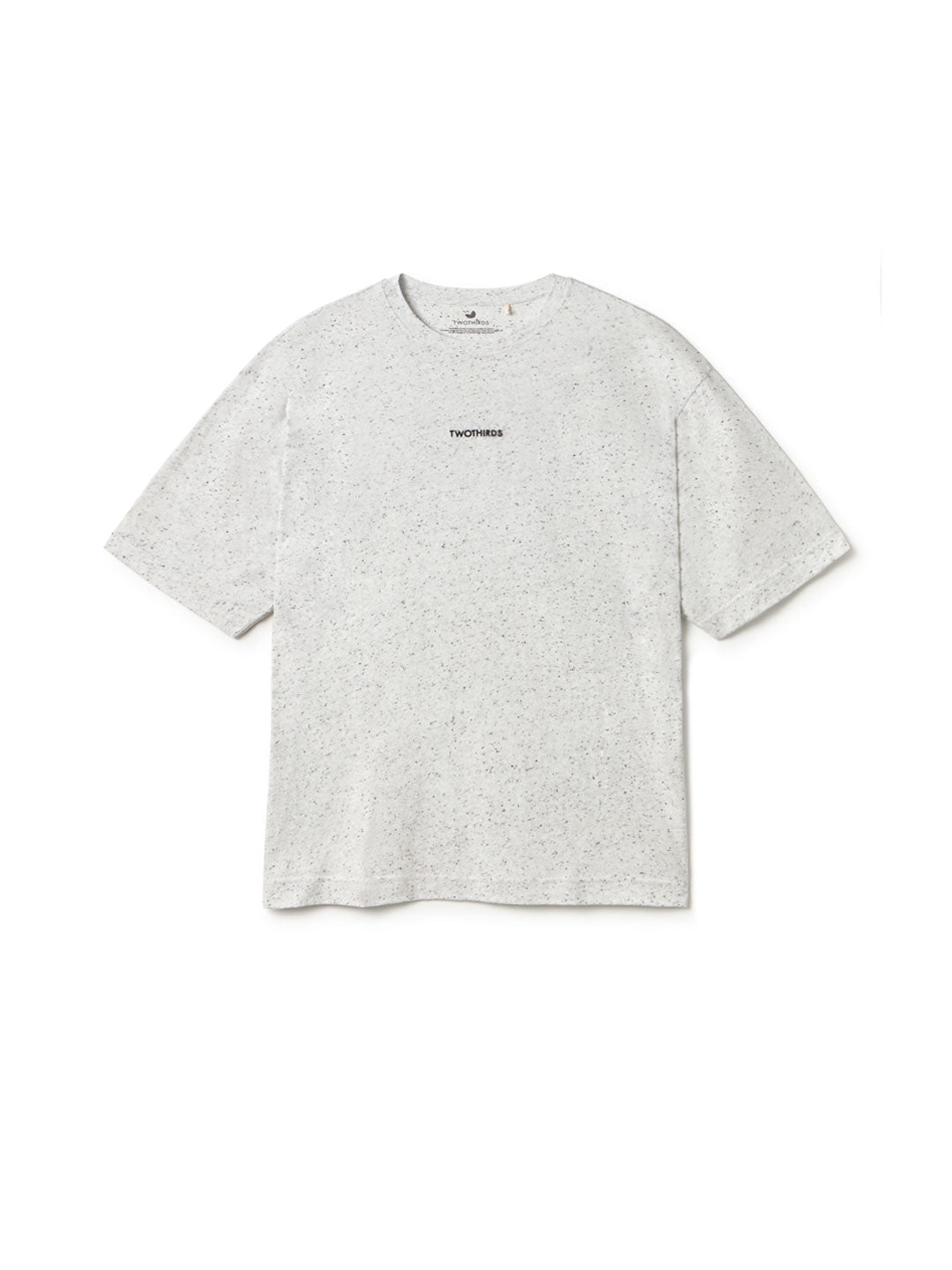 White Oversized t-shirt men front