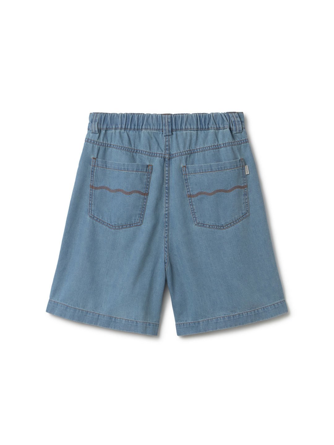 Sustainable vegan denim shorts