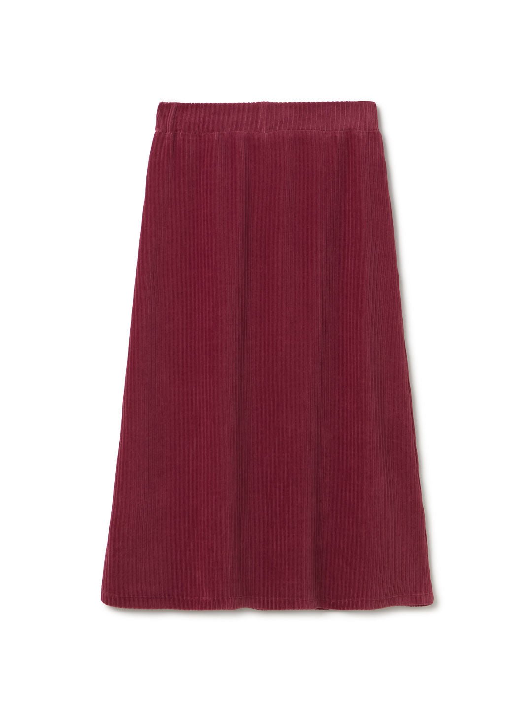 Sustainable vegan corduroy skirt