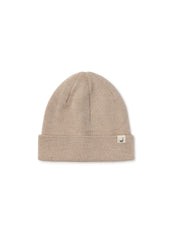 Merino Beanie Woman - Beige - Beige / Small