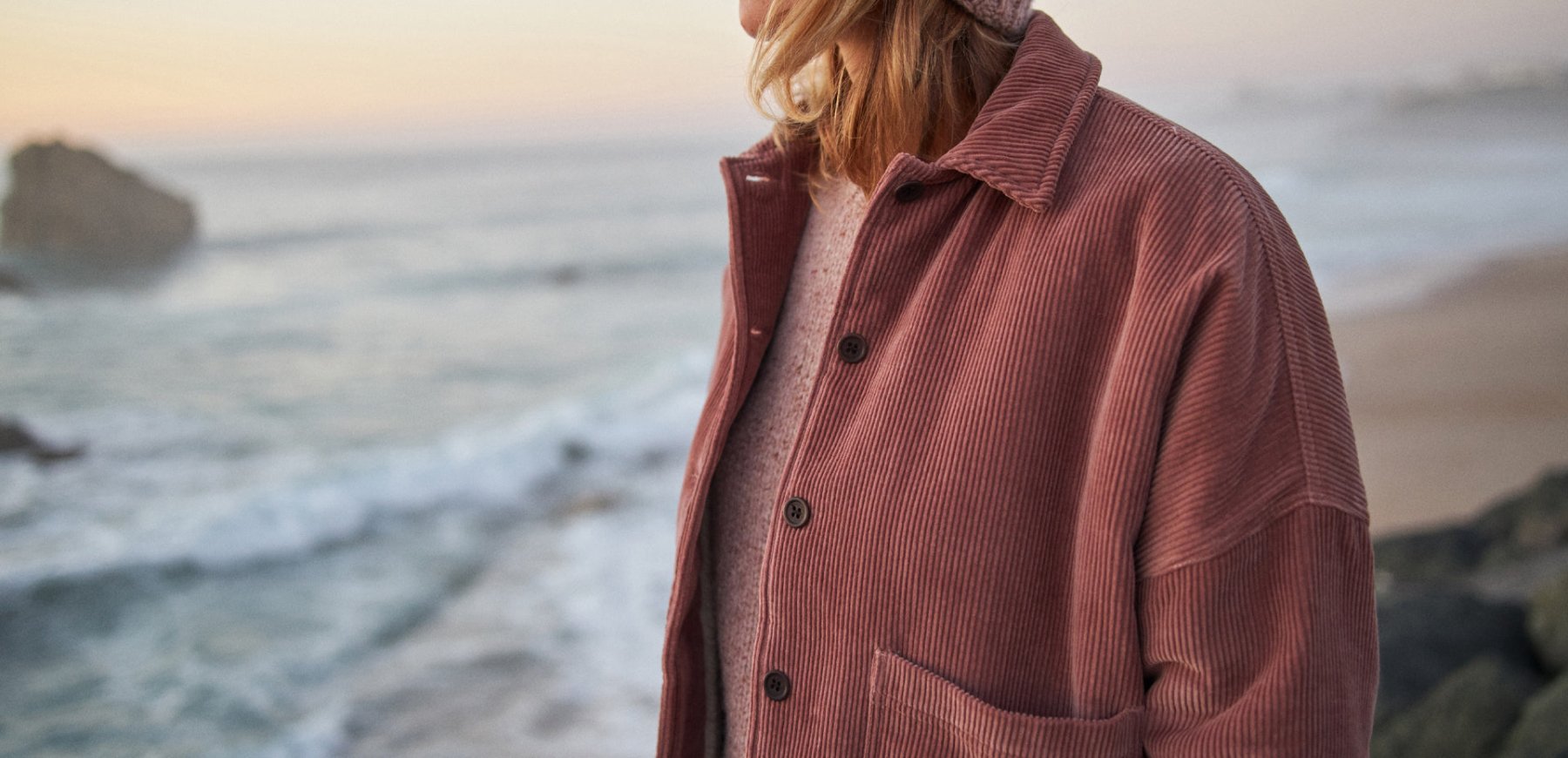 【U LAN】Oddie Two-Way Washing Corduroy Jacket Oddie Two-Way Washing Corduroy Jacket - ULAN | 60% - Asian