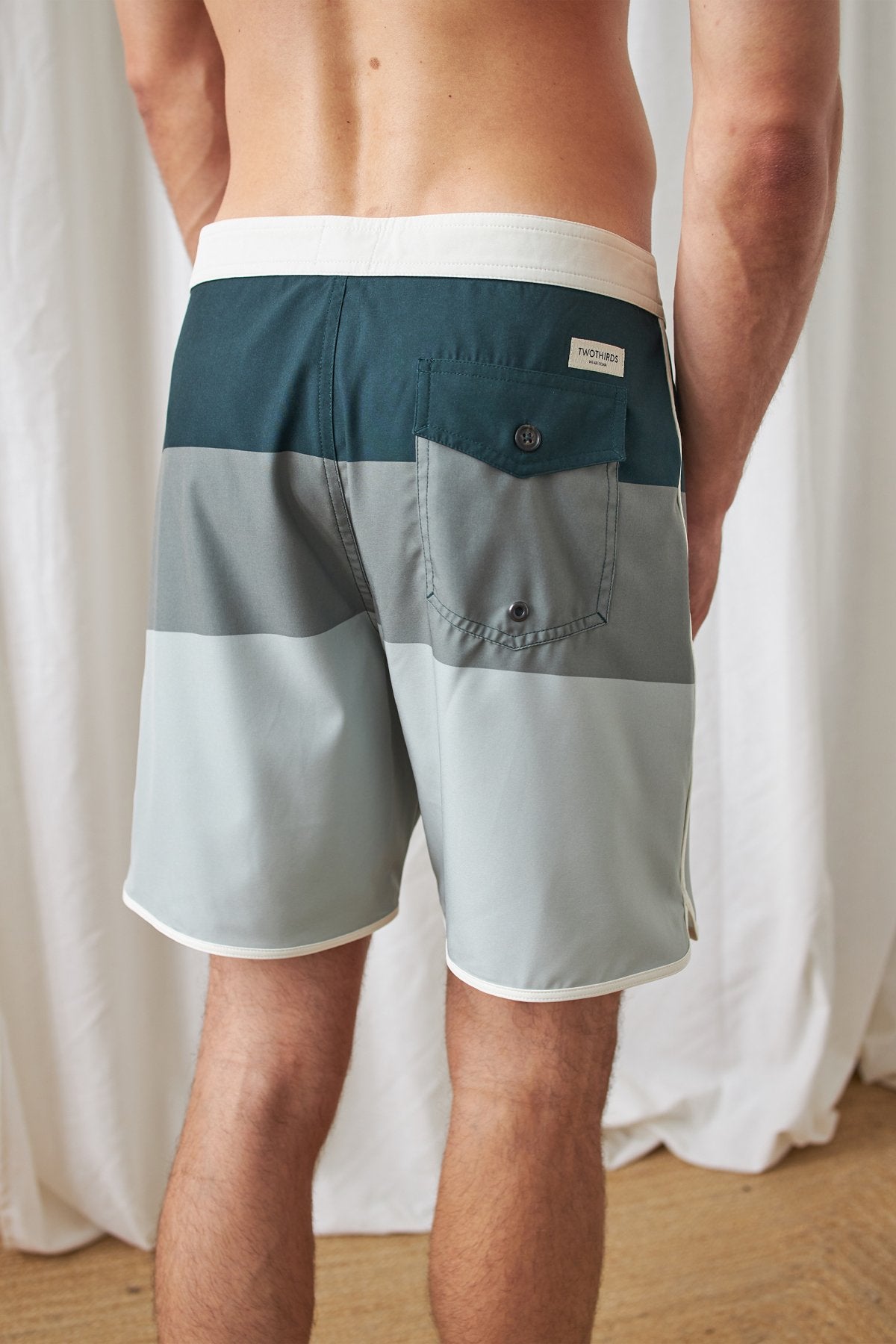 sustainable recycled polyester boardshorts