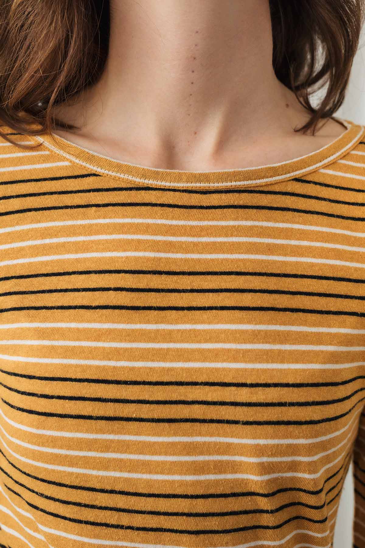 Leeve - Mustard Stripes