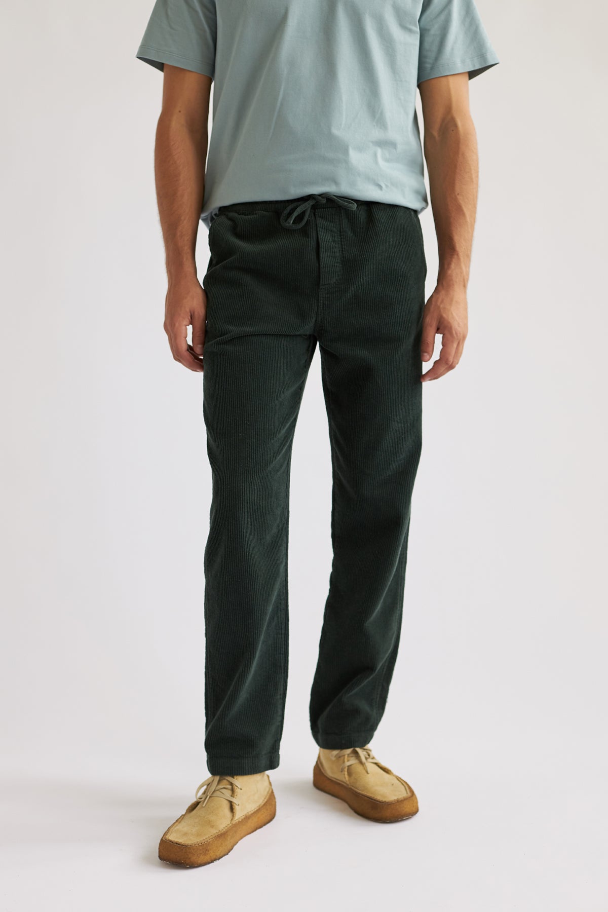 meta-preview, adjustable waistband with fabric drawstring trousers